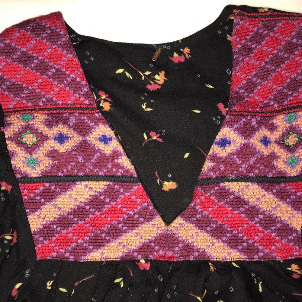 Free People Lady Lou Printed Top - Picture 5 of 6